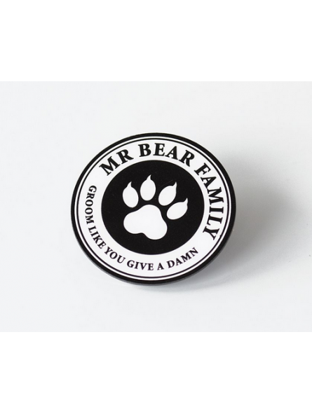 Mr Bear Family Paw Pin