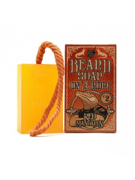 Hey Joe Beard Soap on a Rope Red Mandarin 150ml
