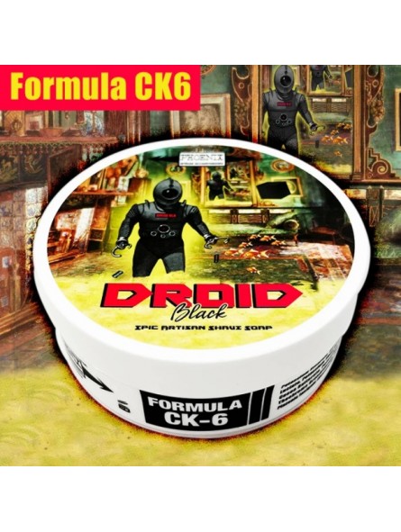 Phoenix Artisan A. Droid Black Shaving Soap Ck-6 Formula 113g
