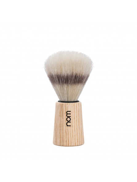 Mühle Nom Theo Shaving Brush Pure Bristle Pure Ash