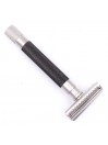 Parker 55SL-GR Black Satin Semi Slant Safety Razor