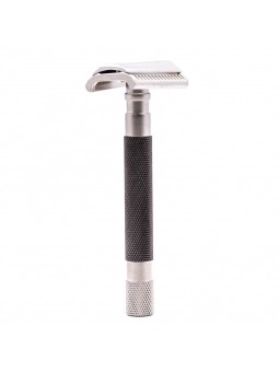 Parker 55SL-GR Black Satin Semi Slant Safety Razor