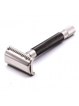 Parker 55SL-GR Black Satin Semi Slant Safety Razor