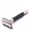 Parker 55SL-GR Black Satin Semi Slant Safety Razor
