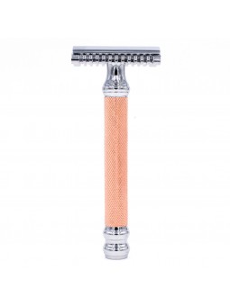 Parker 63C Rose Gold Open Comb Classic Safety Razor