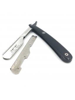 Parker PTB Black Stainless Steel Barber Razor