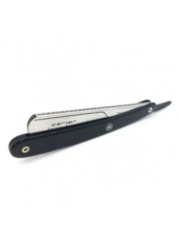 Parker PTB Black Stainless Steel Barber Razor