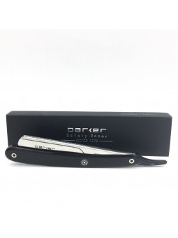 Parker PTB Black Stainless Steel Barber Razor