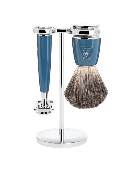 Set de Afeitado Mühle Brocha de Afeitar y Maquinilla Rytmo P