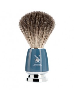 Mühle Shaving Brush Pure Badger Rytmo Series Blue Petrol