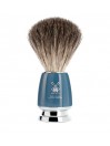 Brocha de Afeitar Tejón Gris Mühle Serie Rytmo Azul Petrol