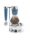 Set Afeitado Mühle Brocha Afeitar Tejón Gris, Maquinilla afe