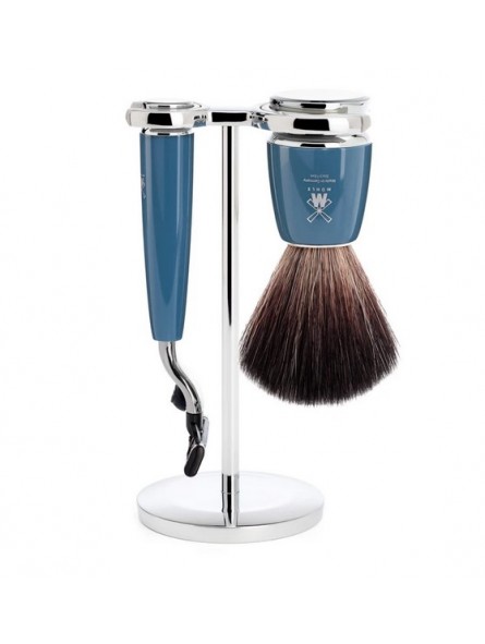 Set Afeitado Mühle Brocha Afeitar Fibra Tejón, Maquinilla af