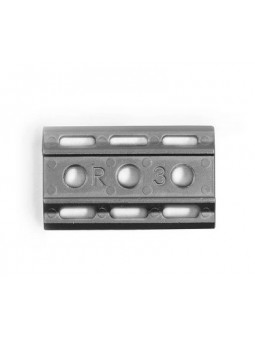 Base Peine Maquinilla Rockwell 6S Acero Inoxidable Serie 1-3