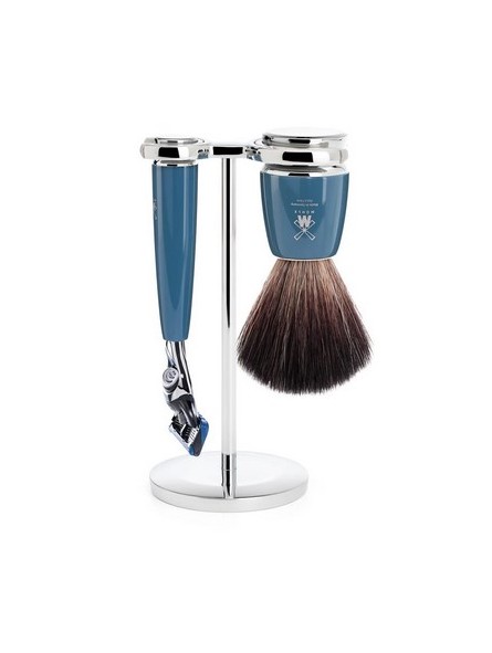 Set Afeitado Mühle Brocha Afeitar Fibra Tejón, Maquinilla af