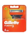 Recambios Gillette Fusion - 4 unid