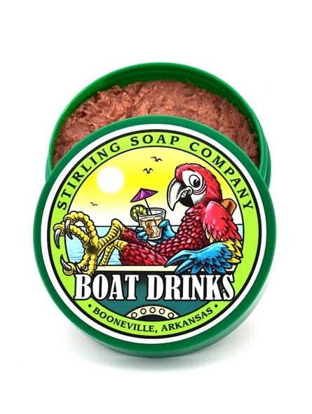 Jabón de Afeitar Boat Drinks Stirling Soap Co 170ml