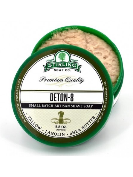 Stirling Soap Co Deton-8 Shaving Soap 170ml