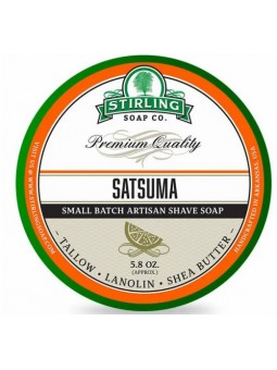 Stirling Soap Co Satsuma Shaving Soap 170ml