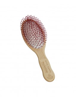 Cepillo para el cabello de Madera Con puas de Nylon Acca Kap