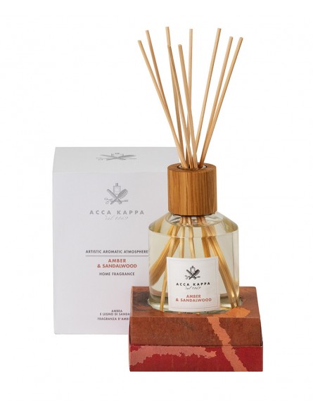 Acca Kappa Amber & Sandalwood-HOME DIFFUSER W/STICK 250ML