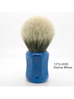 Shavemac Silvertip 2 Band 26mm/52mm Handle 173 Dyna Blue Shaving Brush