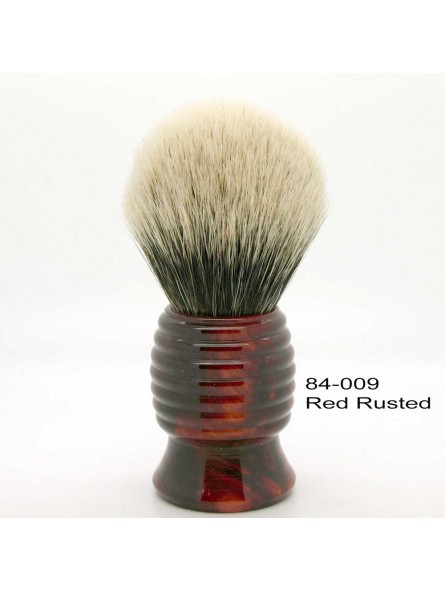 Brocha Tejón 2 Silvertip Dos Bandas 26mm/52mm Red Russed Sha