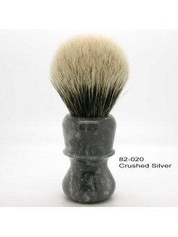 Brocha Tejón 2 Silvertip Dos Bandas 24mm/54mm Crushed Silver