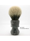 Brocha Tejón 2 Silvertip Dos Bandas 24mm/54mm Crushed Silver