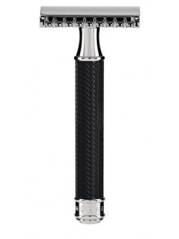 Mühle Double Edge Safety Razor R41 Black Open Comb