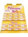 100 Cuchillas Gillette MINORA Stainless Steel