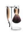Set Afeitado Mühle Brocha Afeitar Fibra Tejon, Maquinilla Af