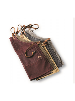 Delantal Barbero Dapper Dan Charcoal