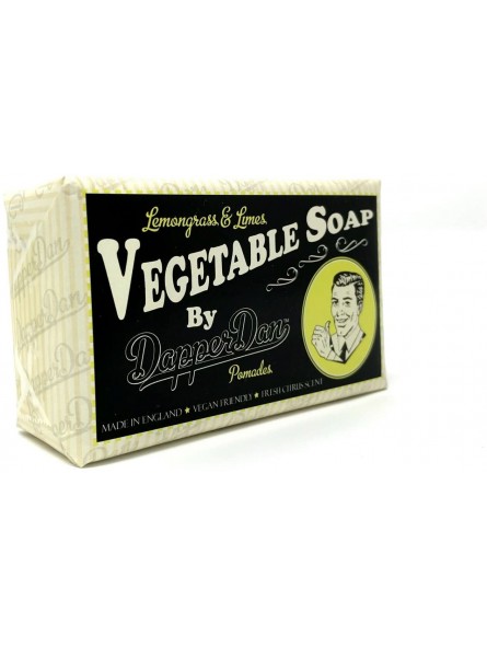 Dapper Dan Vegetable Soap Lemongrass & Limes 190gr