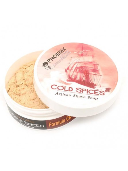 Jabón de afeitar Cold Spices CK6 Phoenix Artisan A. 113gr