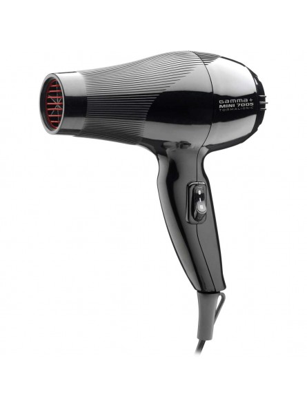 Secador Mini Negro 7005 Tormalionic Gamma Piu