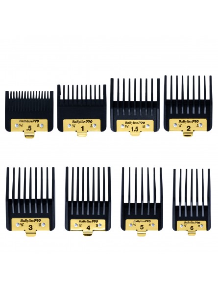 Pack 8 FX8700 Machine Combs Babyliss