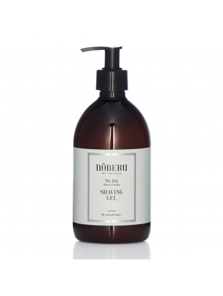 Noberu of Sweden Tobacco Vanilla Shaving Gel 500ml