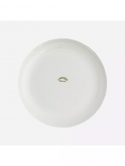 Plisson Porcelain and Zebrano Wood Bowl with Lid and Soap