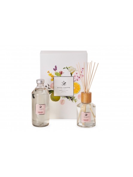 Set de Fragancia Sakura Tokyo Difusor 250ml y Rec 500ml Acca