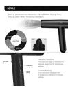 Secador JRL Forte Pro Brushless Negro