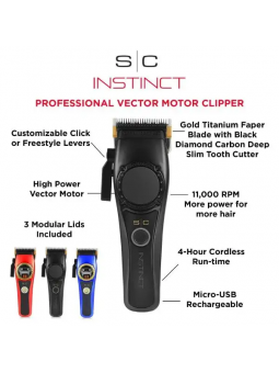 StyleCraft Instinct Professional Hair Clipper