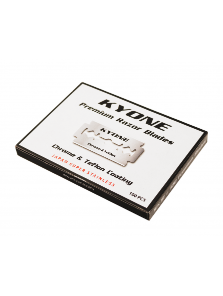 100 Cuchillas Afeitar Doble Hoja Kyone