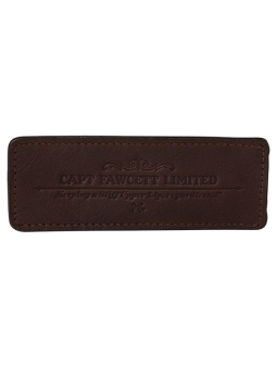 Funda de cuero para peine de barba de bolsillo plegable Capt