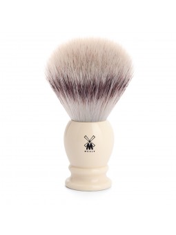 MÜHLE shaving brush, Silvertip Fibre® XL, handle material high-quality ivory res