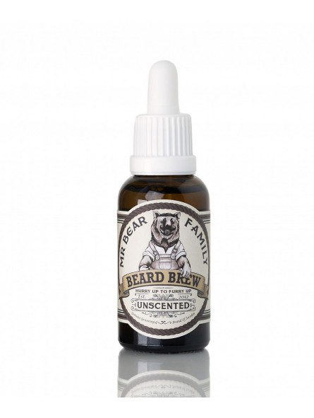 Aceite Barba Sin Aroma Mr Bear Family 30ml