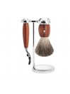 Set Afeitado Mühle Brocha Afeitar Tejón & Maquinilla Mach 3 