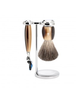 Mühle Shaving Set Badger Shaving Brush & Fusion Razor