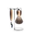 Set Afeitado Mühle Brocha Afeitar Tejón & Maquinilla Fusion