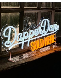 Dapper Dan 'Sold Here' Neon Sign